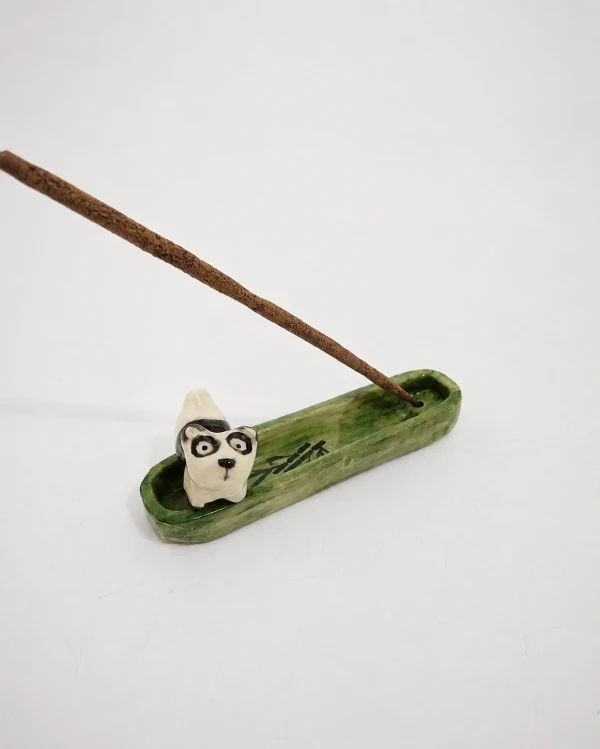 Porta sahumerios Panda de La China de los Cacharros