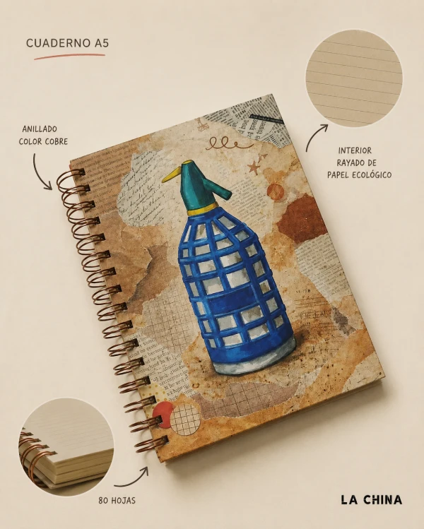 Cuaderno A5 Sodita de La China